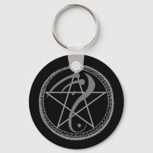 Temple House Sahjaza emblem sleutelhanger