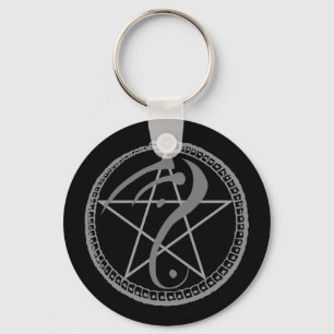 Temple House Sahjaza emblem sleutelhanger