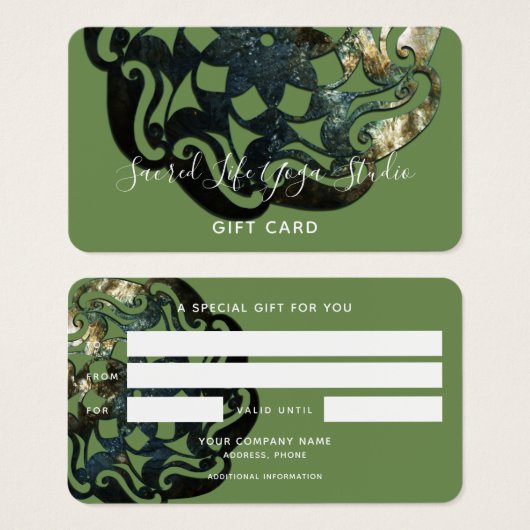 Temple intérieur Mandala (Devant & derrière)