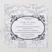 Temple Mariage Réception Invitation Cérémonie Arge (Devant / Derrière)