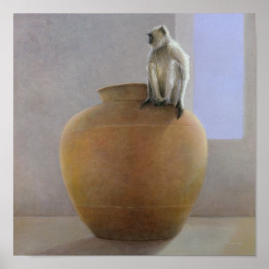 Temple Monkey Poster (Voorkant)