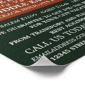 Temple Mount, Jeruzalem, Reisbureau Adverteren Poster (Hoek)