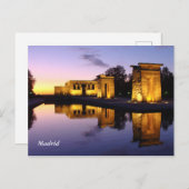Temple of Debod Briefkaart (Voorkant / Achterkant)