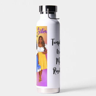 Temple of God Vrouwenbediening Geïsoleerde Tumbler Waterfles