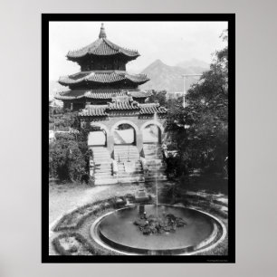 Temple of Heaven Seoul Korea 1925 Poster