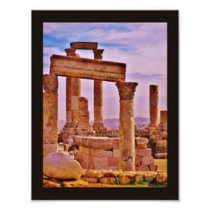 Temple of Hercules Ruins Foto Afdruk