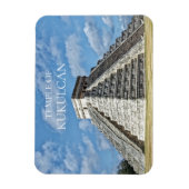 Temple of Kukulcán, Pyramid, Chichen Itza, Mexico Magneet (Verticaal)