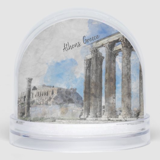 Temple of Olympian Zeus Athens – Ancient Greece (Avant)