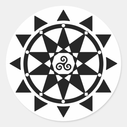 Temple of Witchcraft sticker (Voorkant)