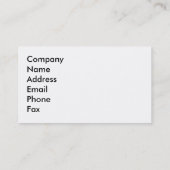 Temple op Mountain Visitekaartje (Achterkant)