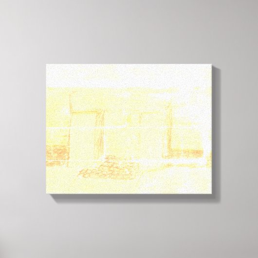 Temple par toile de jour Imprimer (Recto)