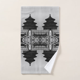 Temple Pekin de la Chine vintage du ciel
