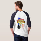 Temple Runners MANNEN RAGLAN T-shirt (Achterkant volledig)