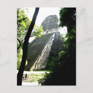 Temple V, Tikal, Guatemala Briefkaart