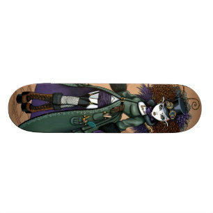 Temple Victoriaans Steampunk Vampire Fae Schaats D Skateboard