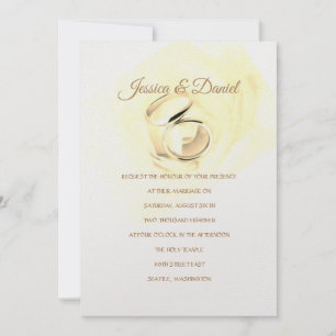 Temple Wedding Invitation Kaart