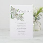 Temple Wedding Invitation Kaart (Staand voorkant)