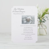 Temple Wedding Invitation Kaart (Staand voorkant)