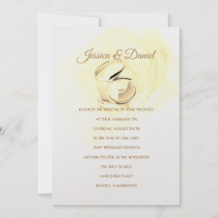 Temple Wedding Invitation Kaart
