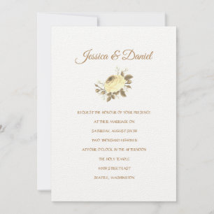 Temple Wedding Invitation Kaart