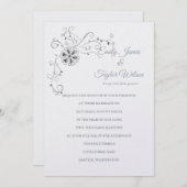 Temple Wedding Invitation Kaart (Voorkant / Achterkant)