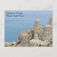 Temple Yonggusa Busan Corée du Sud Carte postale