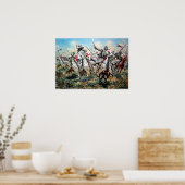 Templer im Angriff Poster (Keuken)