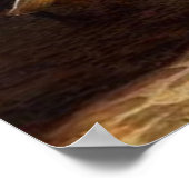 Templer reiten Attacke Poster (Hoek)