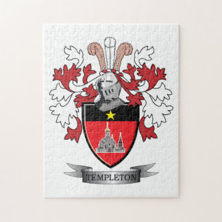 Templeton Family Crest Coat of Arms Legpuzzel