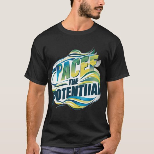 TEMPO VAN HET POTENTIEEL T-SHIRT (Voorkant)