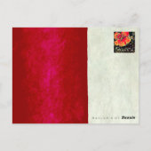 Temps Abstrait Deux ~ Carte postale moderne (Dos)