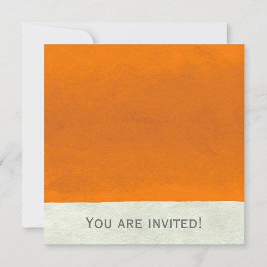 Temps Abstrait deux ~ Invitations (Devant)