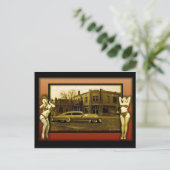 temps après temps avec carte postale de danseurs (Debout devant)