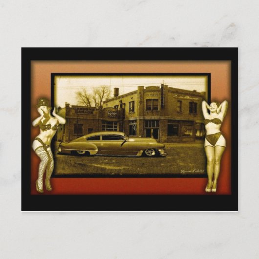 temps après temps avec carte postale de danseurs (Devant)