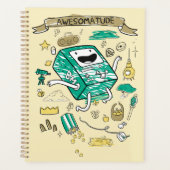 Temps d'aventure | Croquis BMO "Awesomatude" (Devant)