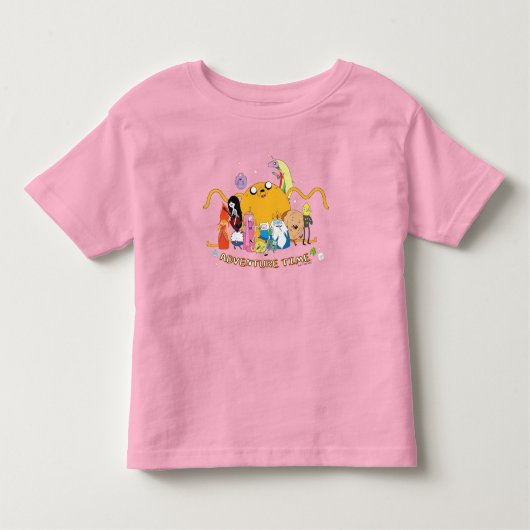 Temps d'aventure | Gros T-Shirt Graphique Groupe J (Devant)