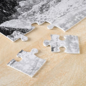 Temps de baignade des éléphants, puzzle (Côté)