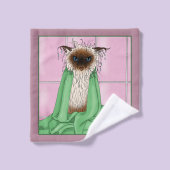 Temps de bain Siamese Chat (Gant de toilette)