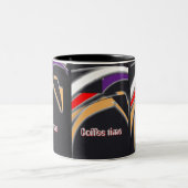 Temps de café Mug avec design tribal numérique (Centre)