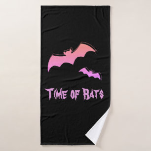 Temps de Chauves-Souris - Pop Art Abstrait Rose &