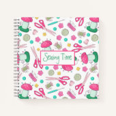 Temps de couture Carnet spiral (Devant)