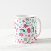 Temps de couture Mug (Devant droit)