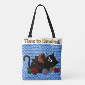 Temps de décongeler le Sac fourre-tout de Tricot d (Dos)