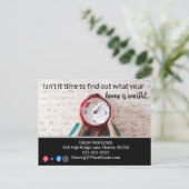 temps de découvrir l'immobilier marketing carte po (Debout devant)