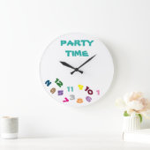 ****TEMPS DE FÊTE***" AMUSANT AVEC CE COOL HORLOGE (Maison)