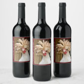 Temps de frottement du poulet pour le Étiquette de (Bouteilles)