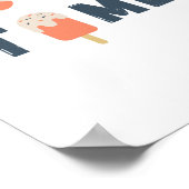 temps de la piscine. Poster et impression (Coin)