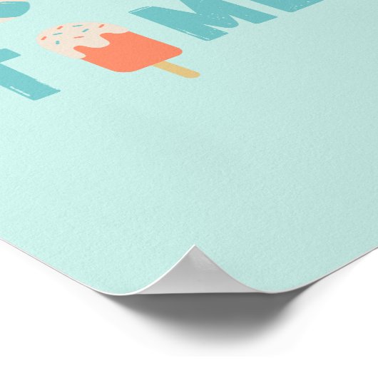 temps de la piscine. Poster et impression (Coin)