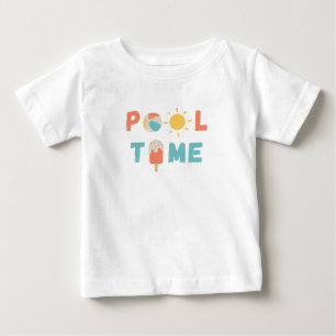 temps de la piscine. Tablette Tops & T-Shirts