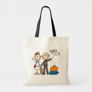 Temps de lune de miel pour le sac de jeunes mariés